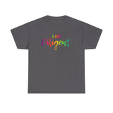 I AM Diligent - Unisex Heavy Cotton Tee - Front Print