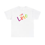 I AM Love - Unisex Heavy Cotton Tee - Front Print