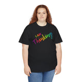 I AM Thinking - Unisex Heavy Cotton Tee - Front Print