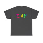 I AM - Unisex Heavy Cotton Tee - Front Print