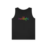 I AM Successful - Unisex Heavy Cotton Tank Top Front Print