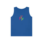 I AM Me - Unisex Heavy Cotton Tank Top Front Print