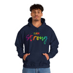 I AM Strong - Unisex Heavy Blend™ Hooded Sweatshirt