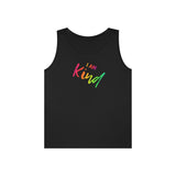 I AM Kind - Unisex Heavy Cotton Tank Top Front Print