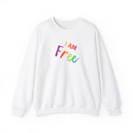 I AM Free - Unisex Heavy Blend™ Crewneck Sweatshirt