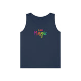 I AM Magic - Unisex Heavy Cotton Tank Top Front Print