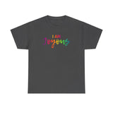 I AM Joyous - Unisex Heavy Cotton Tee - Front Print