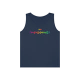 I AM Compassionate  - Unisex Heavy Cotton Tank Top Front Print