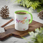 I AM Grateful - Colorful Mugs, 11oz