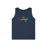 I AM Enough - Unisex Heavy Cotton Tank Top Front Print