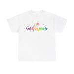 I AM Sedulous - Unisex Heavy Cotton Tee - Front Print