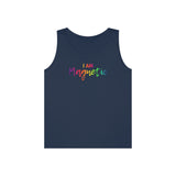 I AM Magnetic - Unisex Heavy Cotton Tank Top Front Print