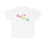 I AM Sedulous - Unisex Heavy Cotton Tee - Front Print