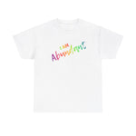 I AM Abundant - Unisex Heavy Cotton Tee - Front Print