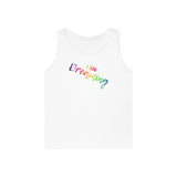 I AM Dreaming - Unisex Heavy Cotton Tank Top Front Print