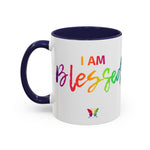 I AM Blessed - Accent Coffee Mug (11, 15oz)