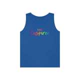 I AM Inspired - Unisex Heavy Cotton Tank Top Front Print