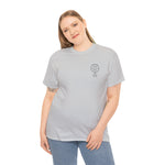 CBA Unisex Heavy Cotton Tee - Print front AND back
