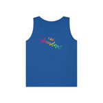 I AM Abundant - Unisex Heavy Cotton Tank Top Front Print