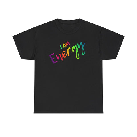 I AM Energy - Unisex Heavy Cotton Tee - Front Print