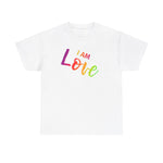 I AM Love - Unisex Heavy Cotton Tee - Front Print