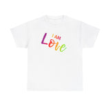 I AM Love - Unisex Heavy Cotton Tee - Front Print