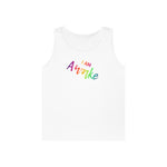 I AM Awake - Unisex Heavy Cotton Tank Top Front Print