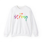 I AM Strong - Unisex Heavy Blend™ Crewneck Sweatshirt