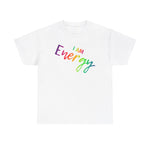 I AM Energy - Unisex Heavy Cotton Tee - Front Print