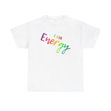 I AM Energy - Unisex Heavy Cotton Tee - Front Print