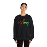 I AM Strong - Unisex Heavy Blend™ Crewneck Sweatshirt