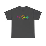 AM Awesome - Unisex Heavy Cotton Tee - Front Print