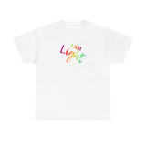 I AM Light - Unisex Heavy Cotton Tee - Front Print