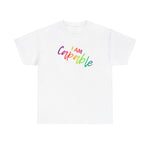 I AM Capable - Unisex Heavy Cotton Tee - Front Print