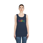 I AM Amazing - Unisex Heavy Cotton Tank Top Front Print