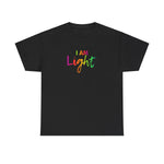 I AM Light - Unisex Heavy Cotton Tee - Front Print