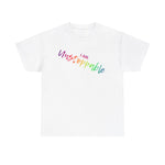 I AM Unstoppable - Unisex Heavy Cotton Tee - Front Print