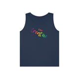 I AM Creative - Unisex Heavy Cotton Tank Top Front Print