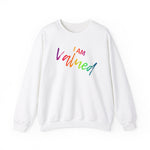 I AM Valued - Unisex Heavy Blend™ Crewneck Sweatshirt