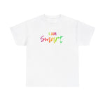 I AM Smart - Unisex Heavy Cotton Tee - Front Print