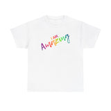 I AM Amazing - Unisex Heavy Cotton Tee - Front Print