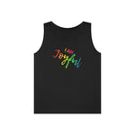 I AM Joyful - Unisex Heavy Cotton Tank Top Front Print