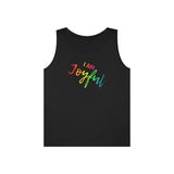 I AM Joyful - Unisex Heavy Cotton Tank Top Front Print