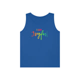 I AM Joyful - Unisex Heavy Cotton Tank Top Front Print