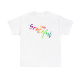 I AM Grateful - Unisex Heavy Cotton Tee - Front Print