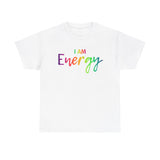 I AM Energy - Unisex Heavy Cotton Tee - Front Print