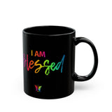 I AM Blessed - Black Mug (11oz, 15oz)