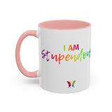 I AM Stupendous - Accent Coffee Mug (11, 15oz)