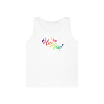 I AM Blessed - Unisex Heavy Cotton Tank Top Front Print