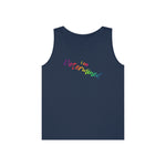 I AM Determined - Unisex Heavy Cotton Tank Top Front Print